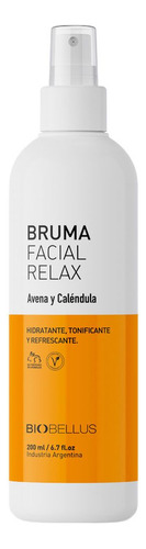 Biobellus Bruma Facial Relax Avena Caléndula Refrescante Momento De Aplicación Día/noche Tipo De Piel Sensible
