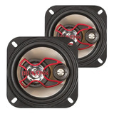 Auto Falante Bravox Triaxial B3x40x 4 Polegadas 80 Rms Par