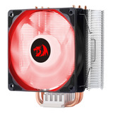 Cooler Redragon Buri Led Vermelho Modelo Cc-1055r