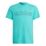 Polera adidas Niño Essentials Turquesa