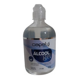 Álcool Gel Hidratante 450g Capely Cosméticos Original