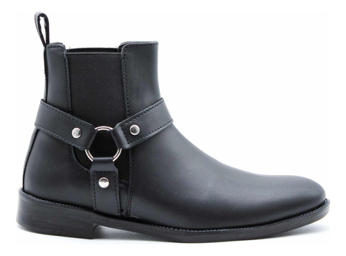 Botin Chelsea Boots Hombre Bota Caballero Negro 