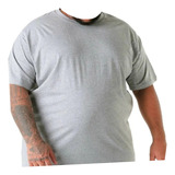 Remera Hombre Gris Lisa Oversize Talle Grande Especial Spum