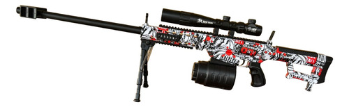 Rifle De Hidrogel M82a1 Francotirador Mira Funcinal