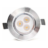 Foco Led Embutido Luminaria Led 3w Focos Embutidos Led