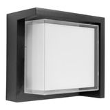 Arbotante Lampara Cuadrado Exterior 15w 3 Tonos De Luz