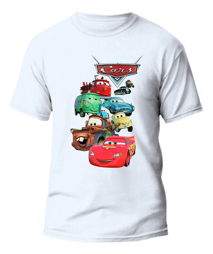 Roupa Infantil Para Menino Carros Camiseta Mcqueen Camisa