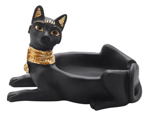 Cenicero, Estatua De La Diosa Del Gato Bastet Del Antiguo E