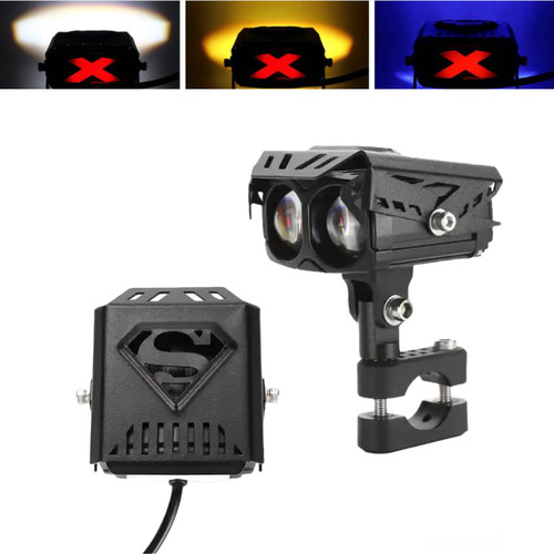 2 Faros Auxiliares Led Premium Auto Moto Exploradora Potente