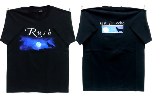 Rush Playera Manga Corta Test For Echo Talla M T-shirt