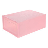 Caja Organizadora De Zapatos Pack 2 Color Rosa