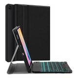 Funda Con Teclado Para Galaxy Tab S6 Lite Juqitech Negro