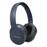 Audífonos Aiwa On-ear Bluetooth Micrófono Aux Aw-k11b - Vc Color Azul