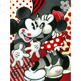5d Diamond Painting  Mickey & Minnie **env Inmediato**