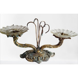 Candelabro De Bronce Antiguo