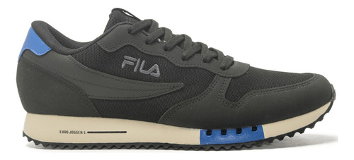 Zapatillas Fila Hombre F-euro Jogger Sport Negras 11u335x625