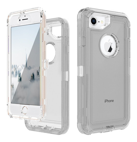 Funda Case Uso Rudo 360 Para iPhone 12 11 Pro X Xr 8 Plus 7