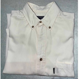 Camisa Kevingston Hombre Talle M Color Blanco Hueso