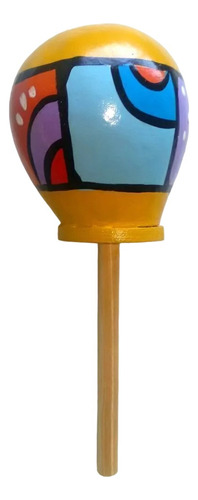 Maraca Percusion - Instrumento Musical Infantil Artesanal