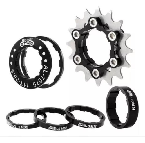 Adaptador Single Speed 16 Dentes Mtb Dirt Jump Bmx Cog K7