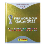 Álbum Fifa World Cup Qatar 2022 Dourado Panini Dourado Capa Dura