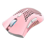 Mouse Gamer Inalámbrico Recargable K-snake  Bm600 Pink