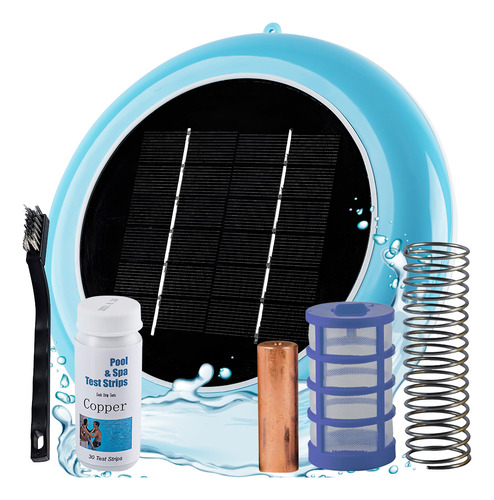 Ionizador Solar Pileta Boya Anti Sarro Agua Pura Y Limpia