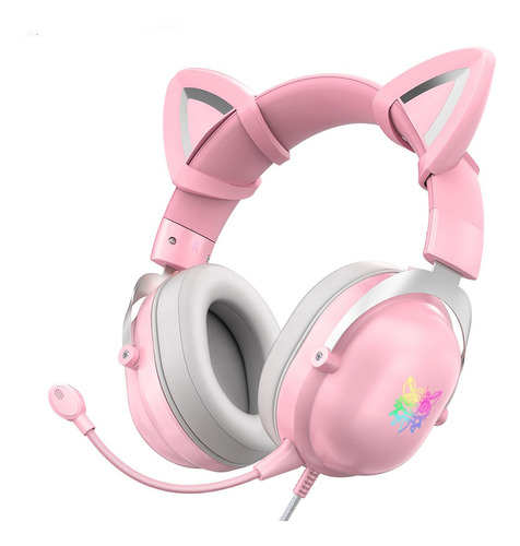 Fone De Ouvido Over-ear Gamer Onikuma X11 Luz Rgb Led