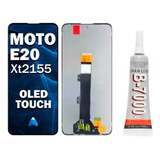 Modulo Display Pantalla Moto E20 Xt2155 Oled + Pegamento
