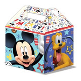 6pz Caja Dulcera Cajita Fiesta Mickey Cd39 0mic0