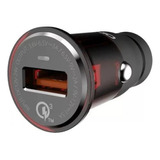 Cargador De Auto Qc 3.0 Turbo + Cable Micro Usb - Siyoteam 