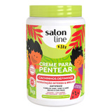 Creme Para Pentear Salon Line Kids Cachinhos Melancia 1kg