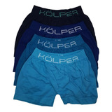 Pack X3 Boxer Niño/juvenil Algodón Sin Costura Kolper