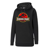 Buzo Canguro Jurassic Park Mundo Jurasico Pelicula Unisex