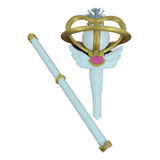 Varita Cosplay Sailor Moon Eternal 65 Cm Staff Baculo