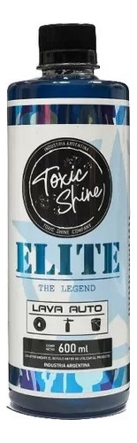 Toxic Shine Elite Shampoo Ph Neutro Mix Ceras Y Silice 600cc