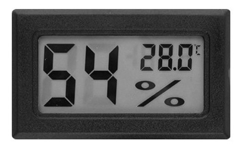Termómetro Higrómetro Digital Medidor De Humedad + Baterías