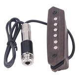 Amplificador Folk Acústico Soundhole Pickup Para Guitarra, S