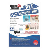 Papel Fotográfico Adhesivo Transparente Pet Resistente Agua 
