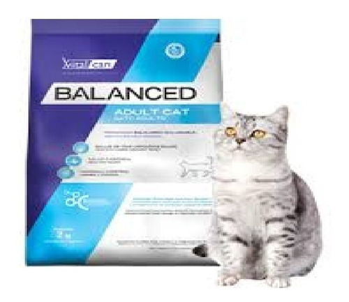 Vital Cat Balanced Adulto X 7,5kg Envio Todo Capital!!!