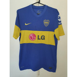 Camiseta Boca Juniors Nike 2011 LG Titular #10 Riquelme T.m