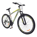 Mountain Bike Bici De Aluminio Shimano Messer Monk22 Color Amarillo