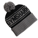 Gymshark Pom Beanie Black /coin Grey