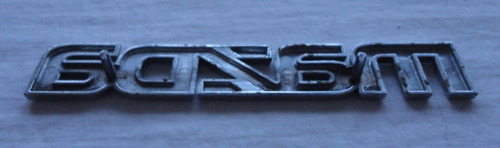 Emblema Logo Mazda Mide 13.5 X 2.4 Cms Original Foto 4