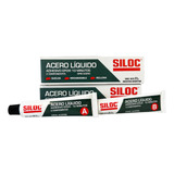 Acero Liquido Siloc 57g - Adhesivo Epoxi Suelda Rellena Pega