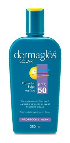 Dermaglos Protector Solar Factor50 X 250ml Magistral Lacroze