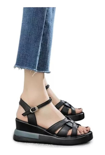 Zapatos De Plataforma Sandalia Ortopédica Moda Para Mujer