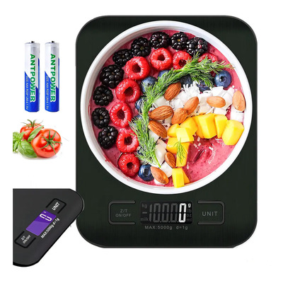 Bascula Gramera Digitales Para Cocina De Precision 5kg\u002F1g | MercadoLibre