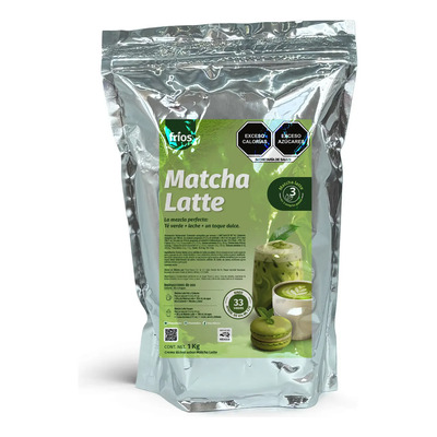 Fríos Matcha Latte + Leche + Dulce 1 Kg | MercadoLibre