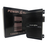 Amplificador Power Su Full Rango 1200.1 1200w Para Auto 